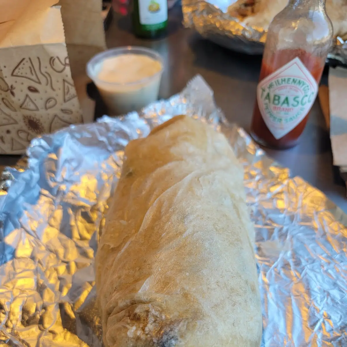 Chipotle Honey Chicken Burrito