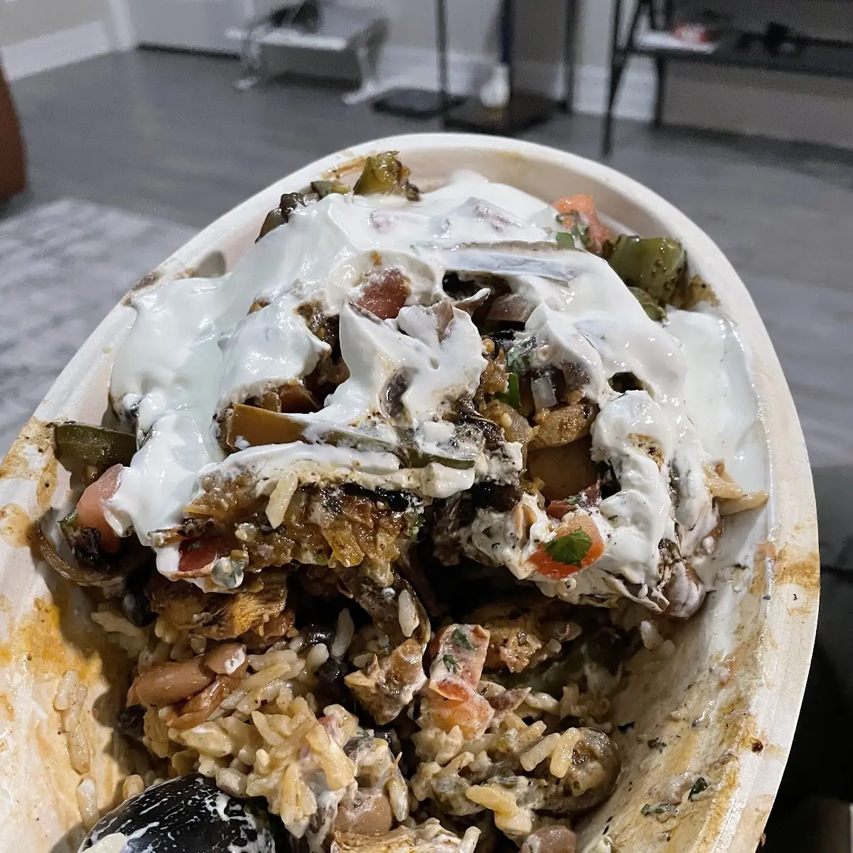 Chipotle Honey Chicken Burrito