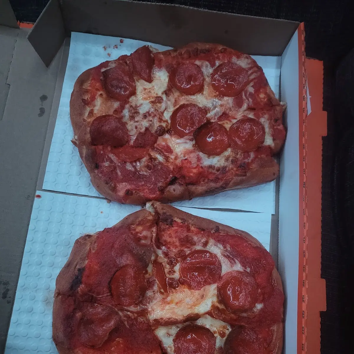 Deep Dish Pepperoni Pizza