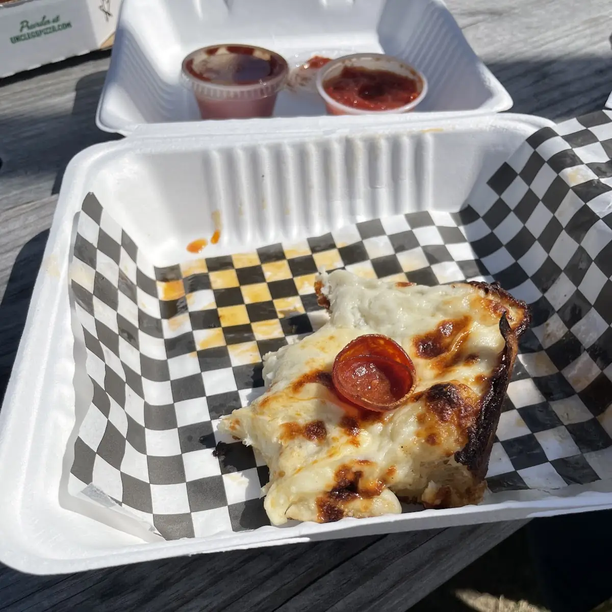 Deep Dish Pepperoni Pizza