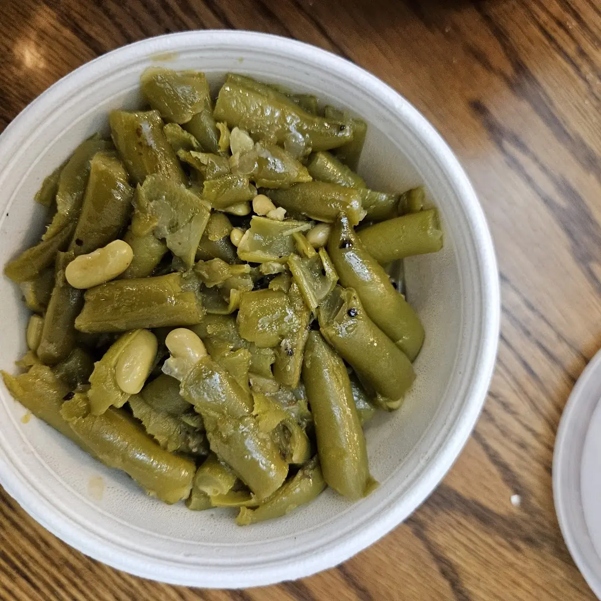 Green Beans Macaroni & Cheese