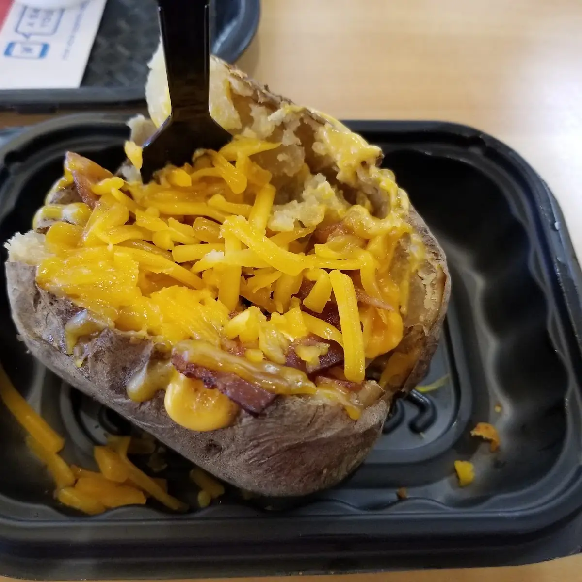 Bacon & Cheddar Baked Potato