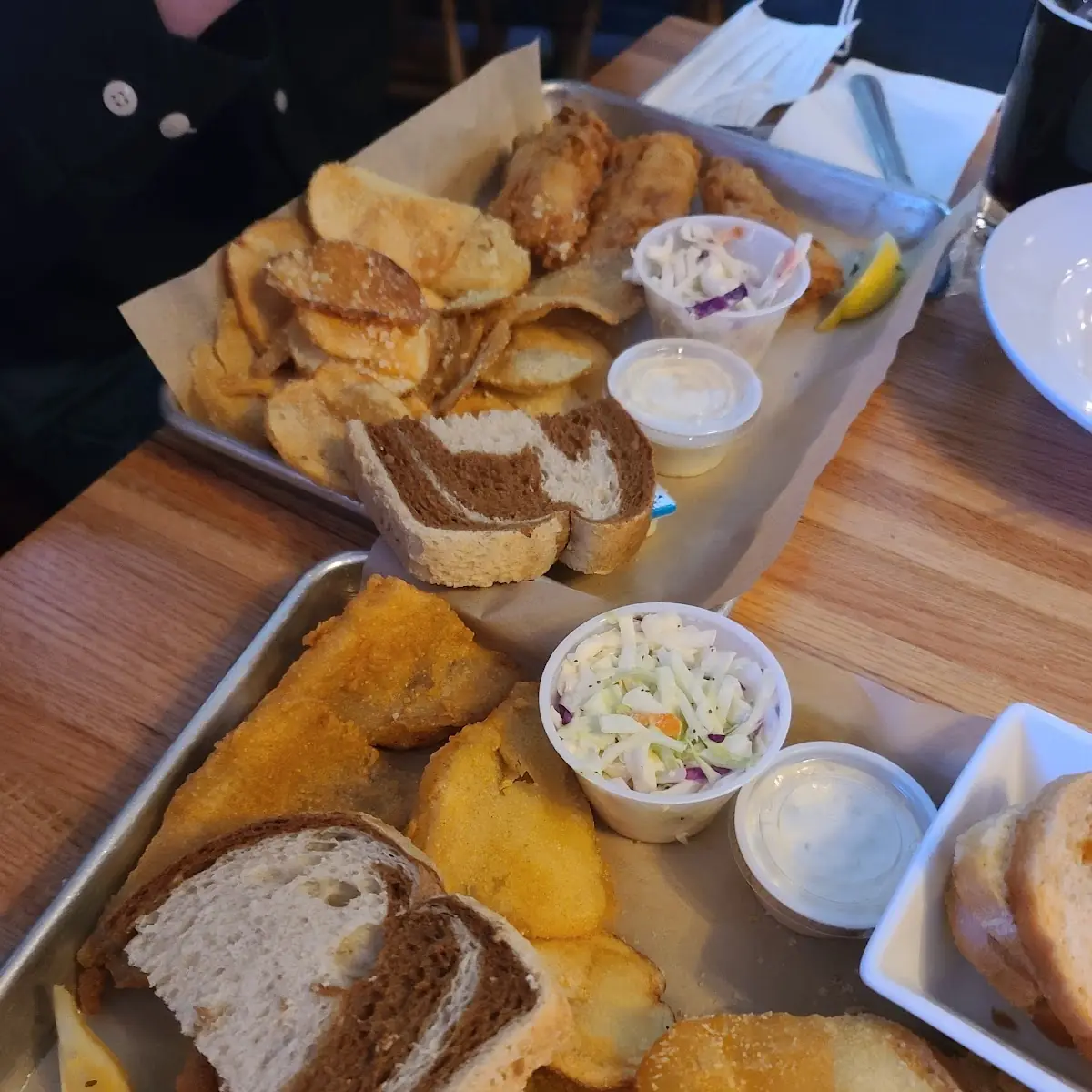 Cod Dinner and Blue Gill Dinner