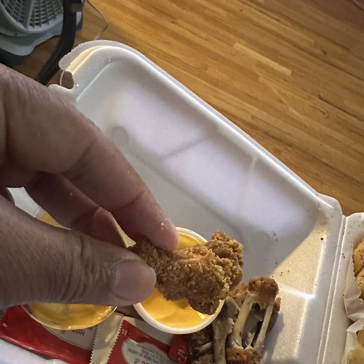 Cup and Hot Sauce