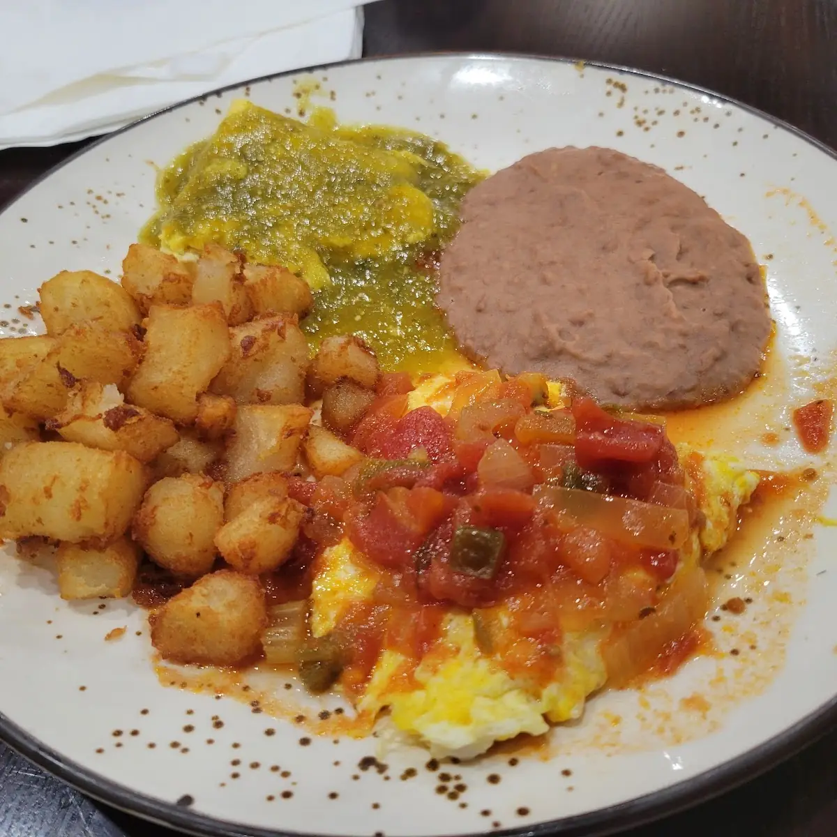 Huevos Divorciados Plate
