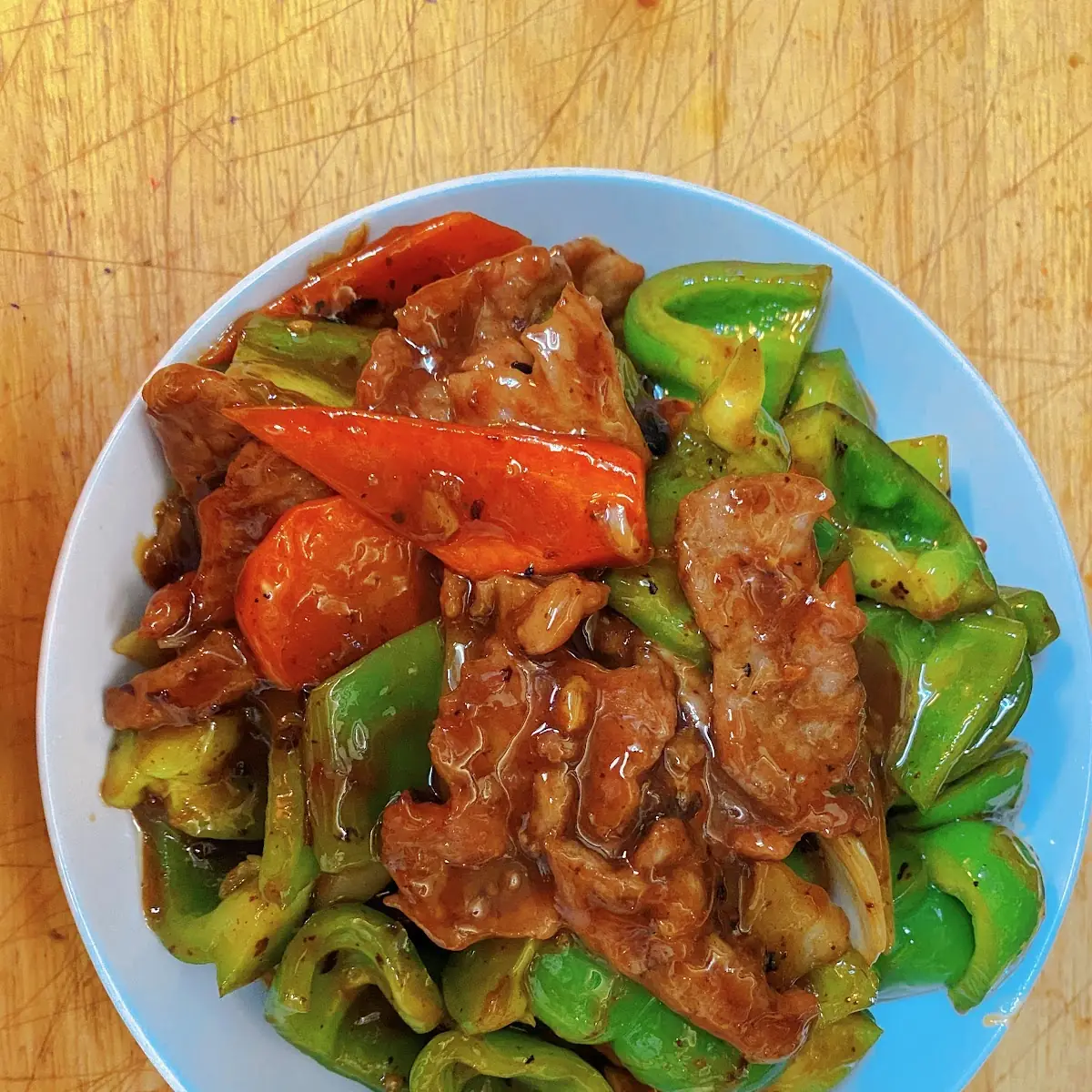 Beef & Green Peppers Black Bean Sauce