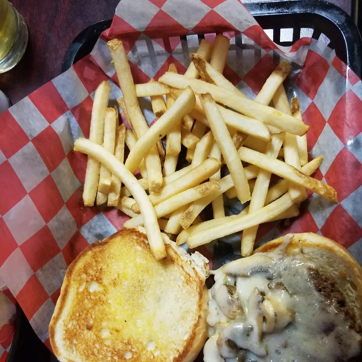 Mushroom Swiss Burger