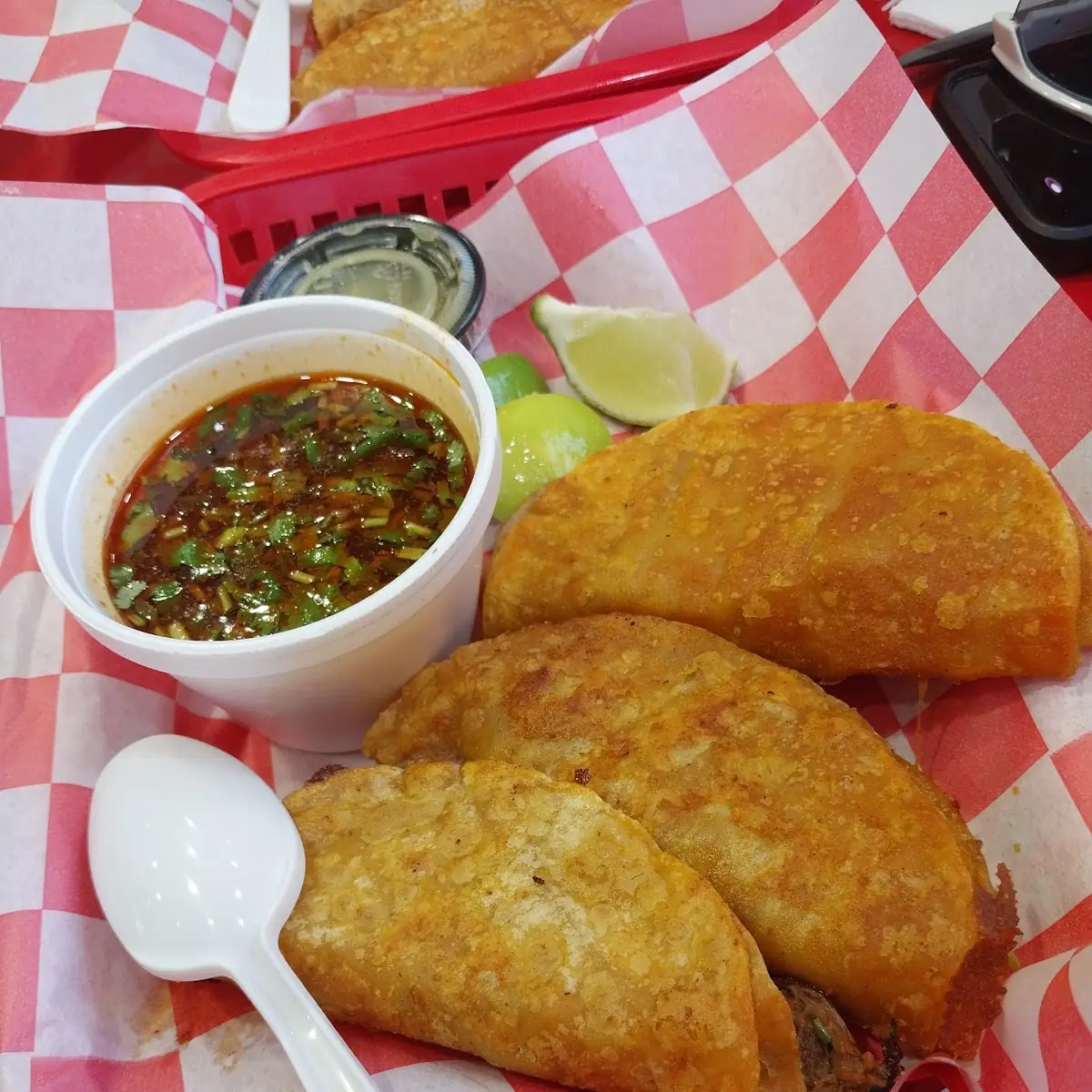 Birria Tacos with Lime