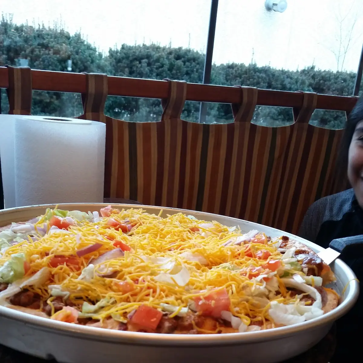 Taco and Meat Lovers Pizza