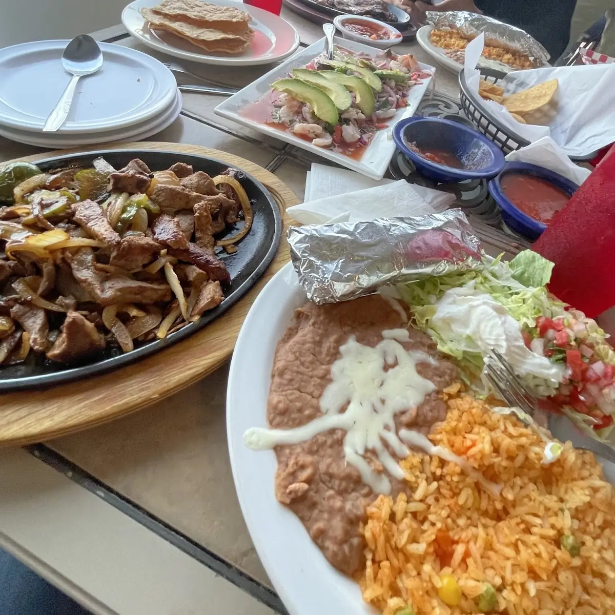 Steak Fajita Dinner