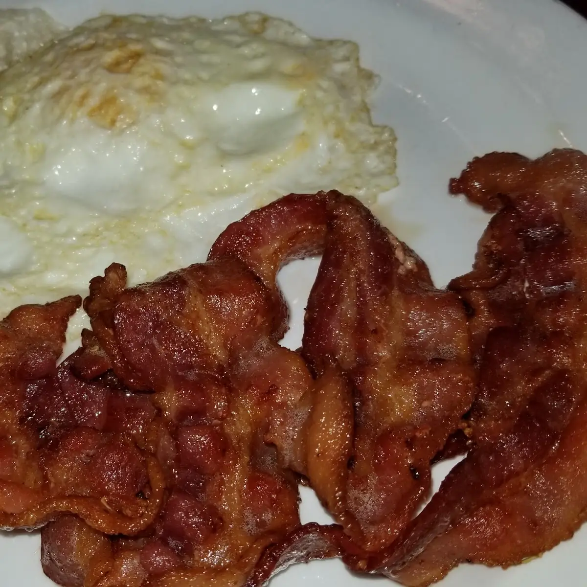Bacon & Eggs over Medium