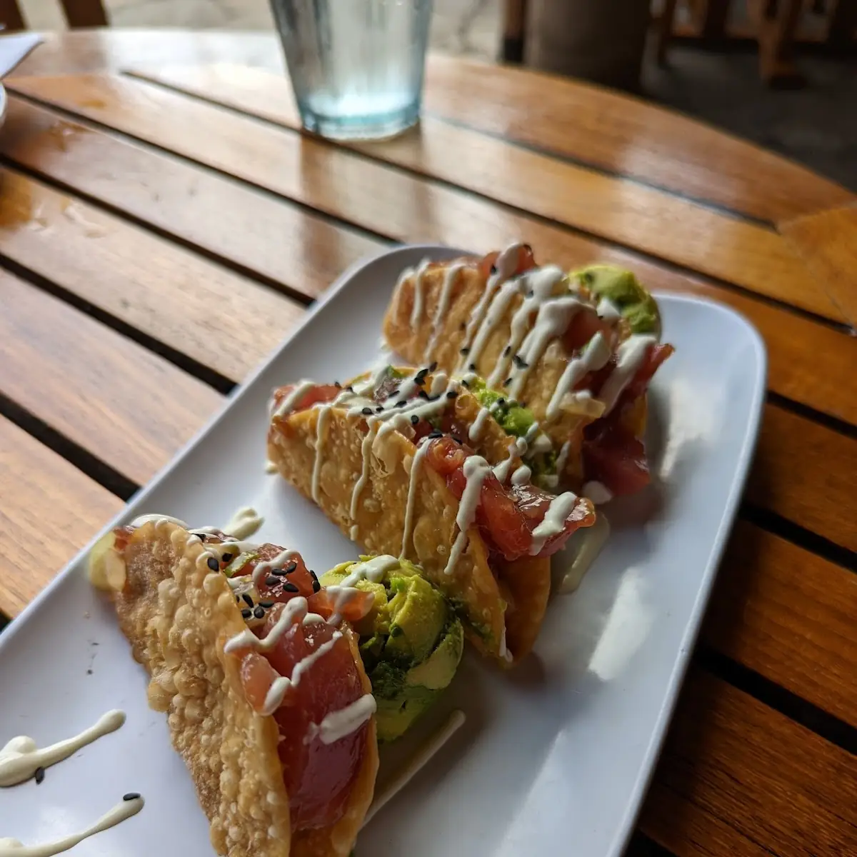 Poke Tacos