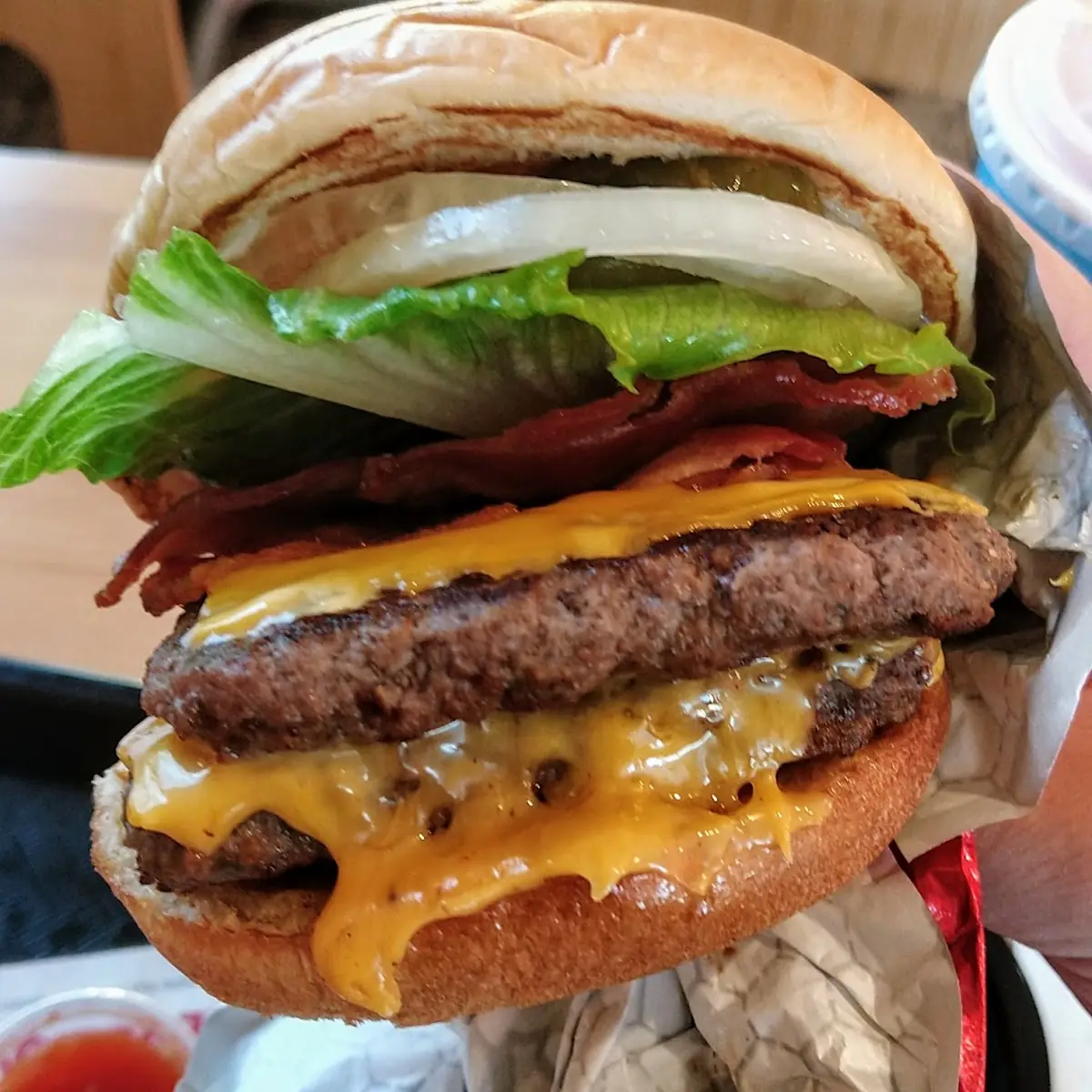 Bacon Double Cheeseburger