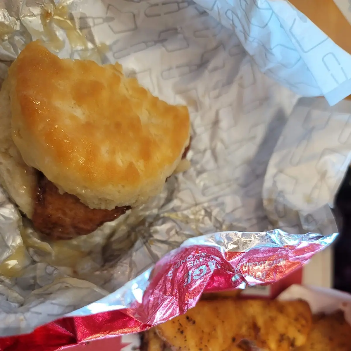 Honey Chicken Biscuits