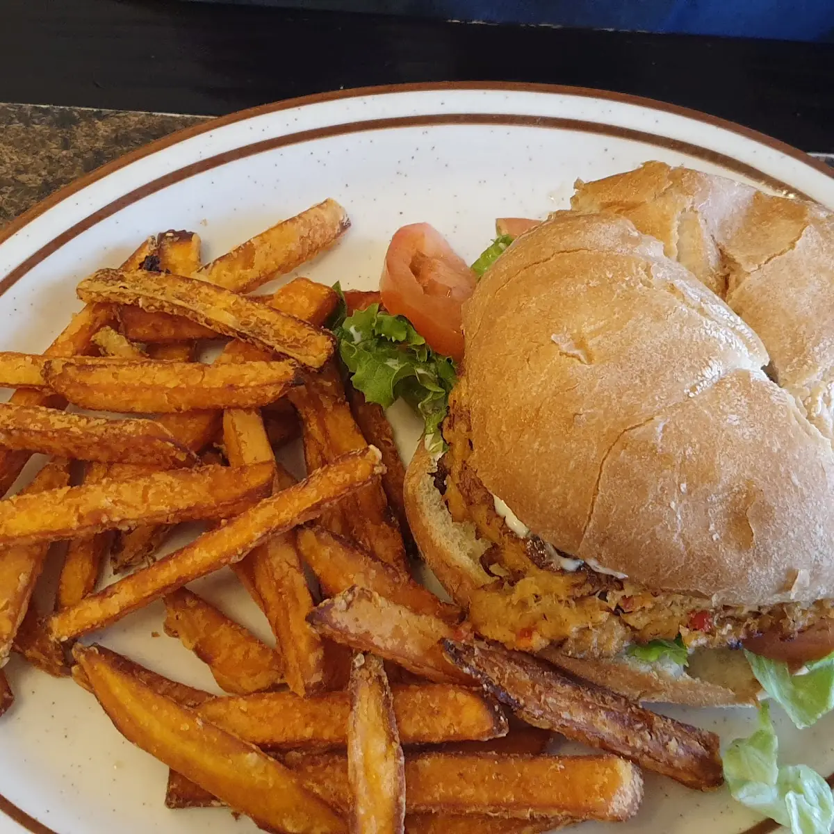 Crab Cake Sandwich