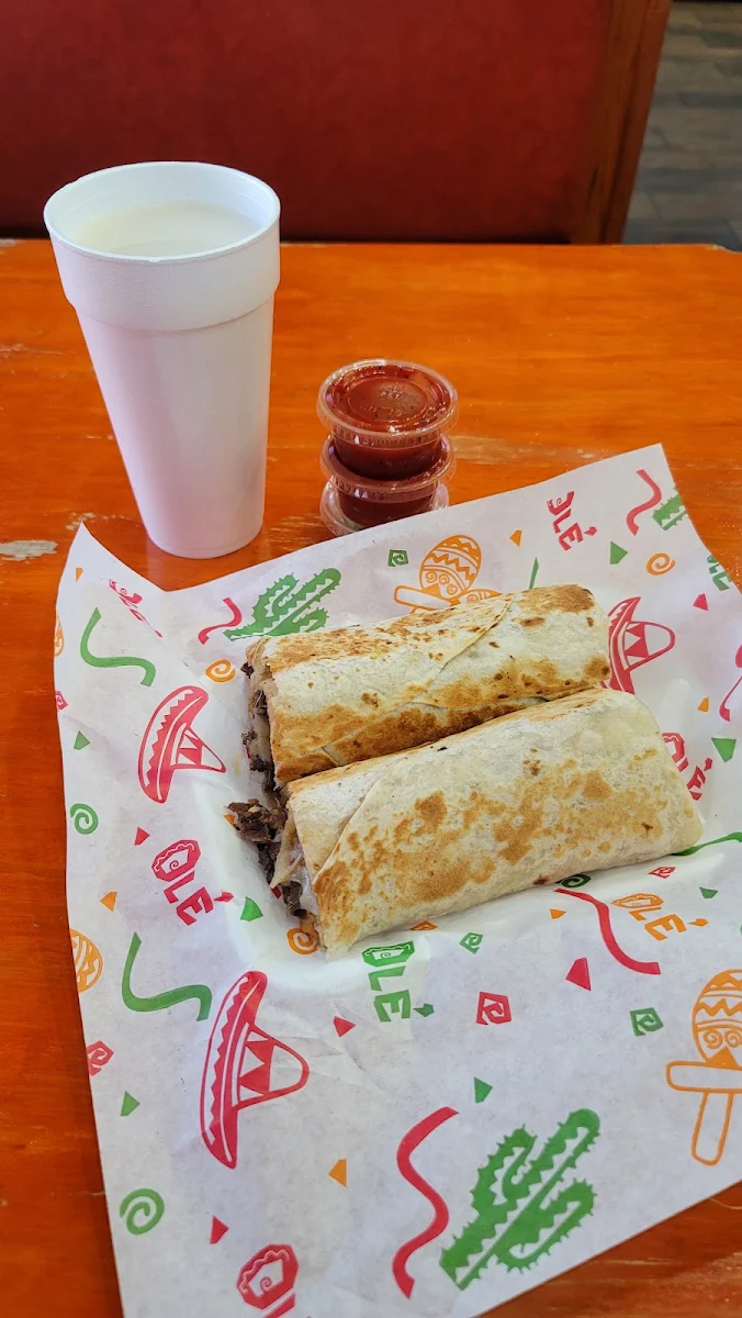 El Burron De Asada Burrito