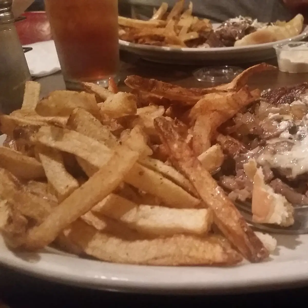 Grilled Onions and Mushrooms