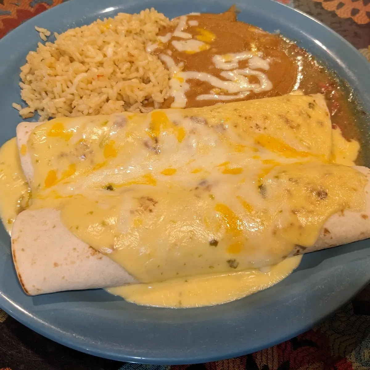 Chile Verde Burritos