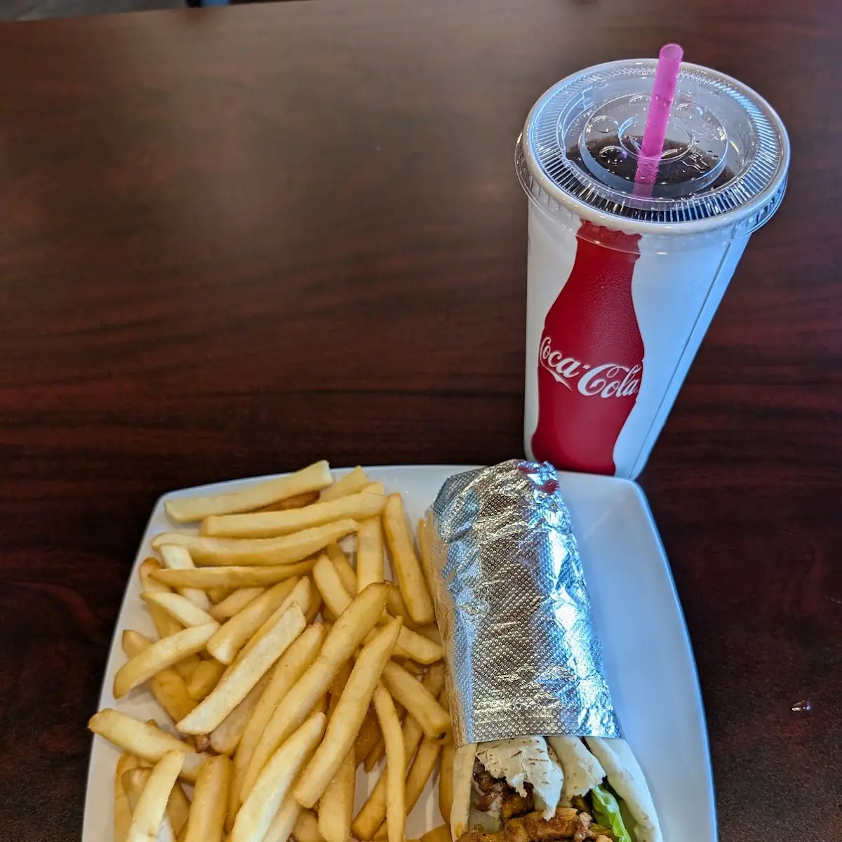 Chicken Wrap Meal