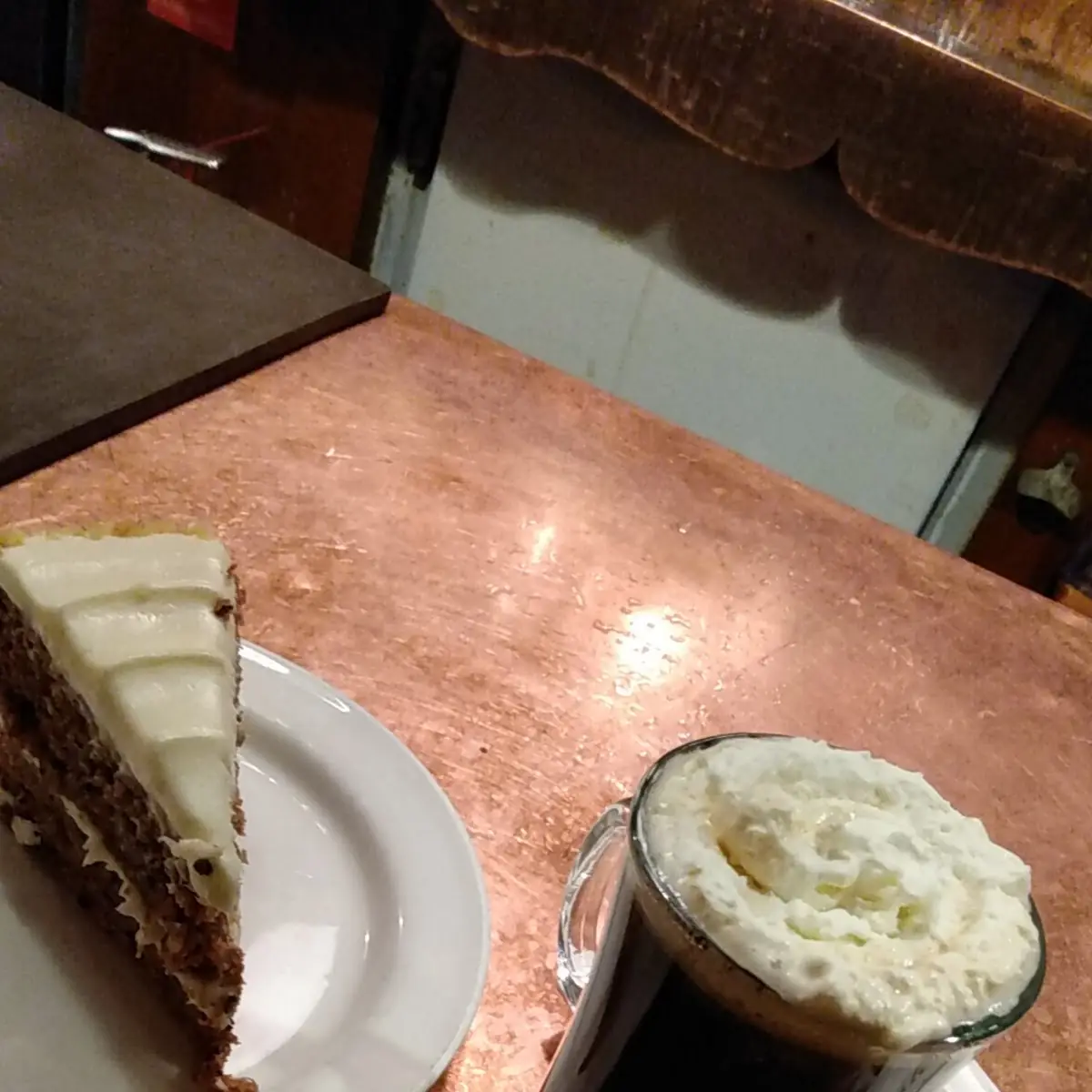 Irish Coffee N Carrot Cake