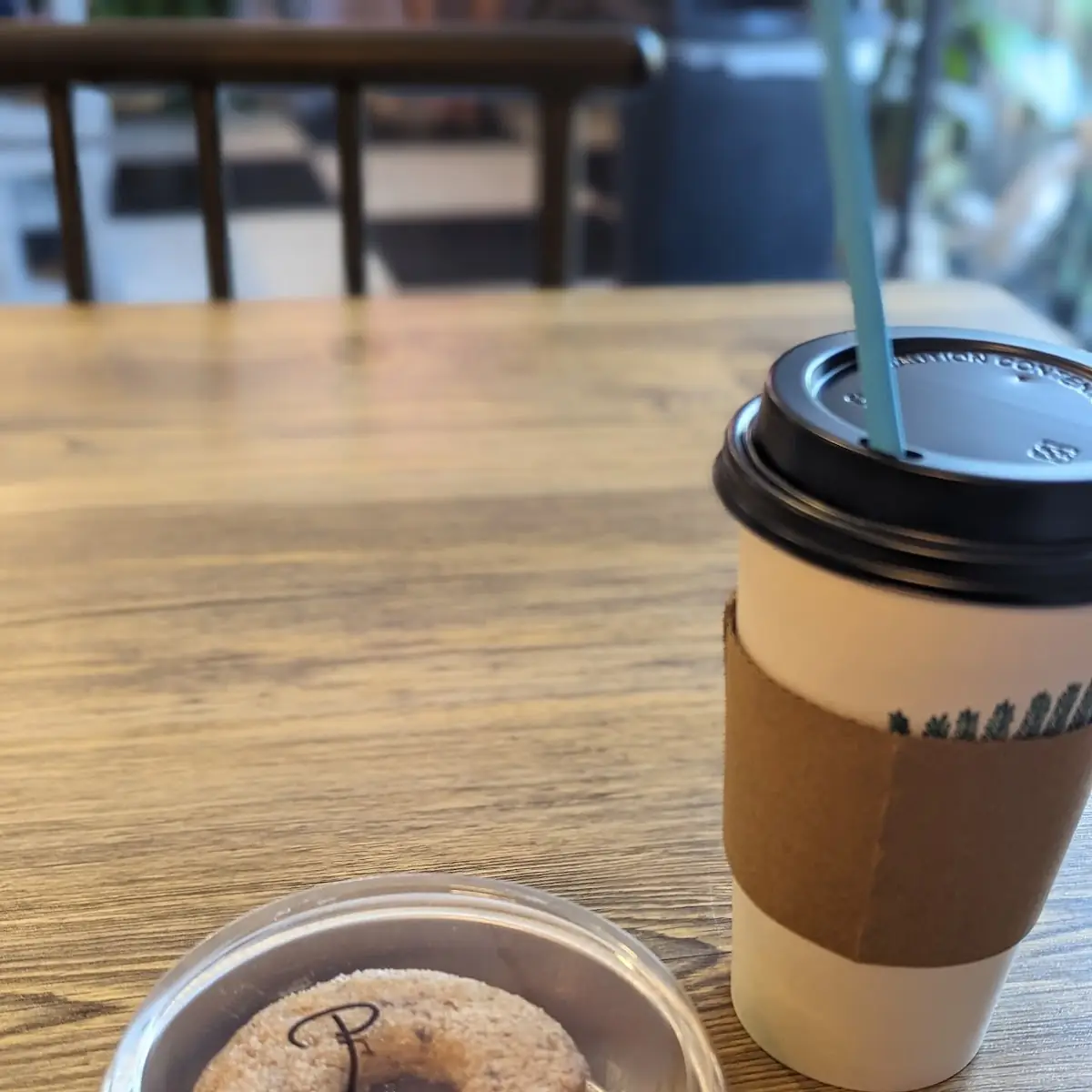 Salted Caramel Coconut Latte :