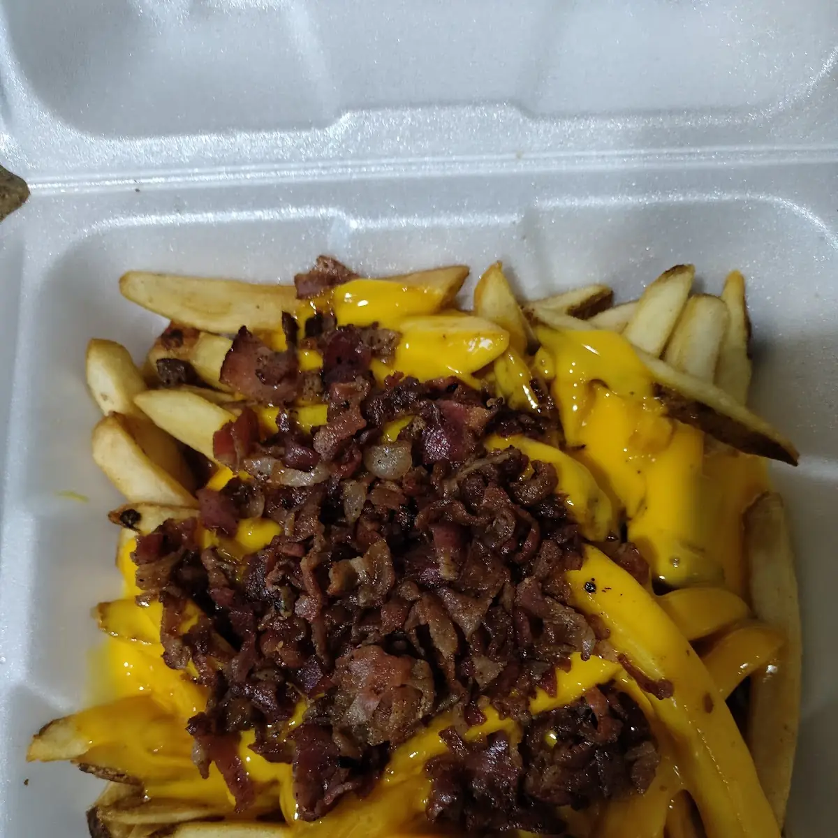 Cheese Fries with Bacon