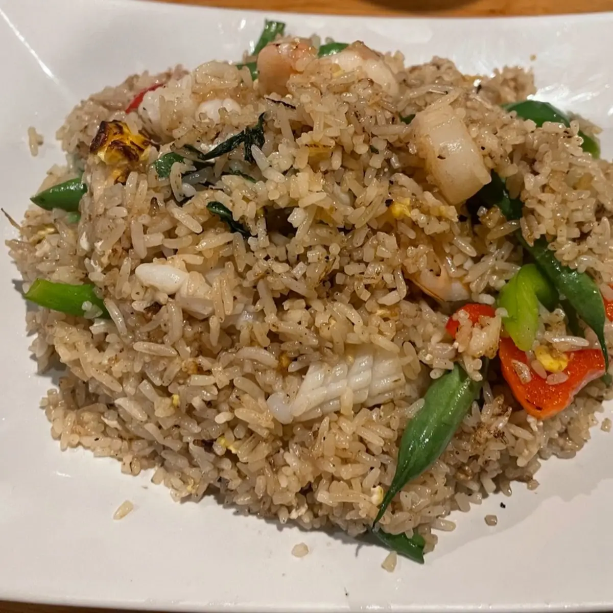 Thai Basil Fried Rice with Chicken