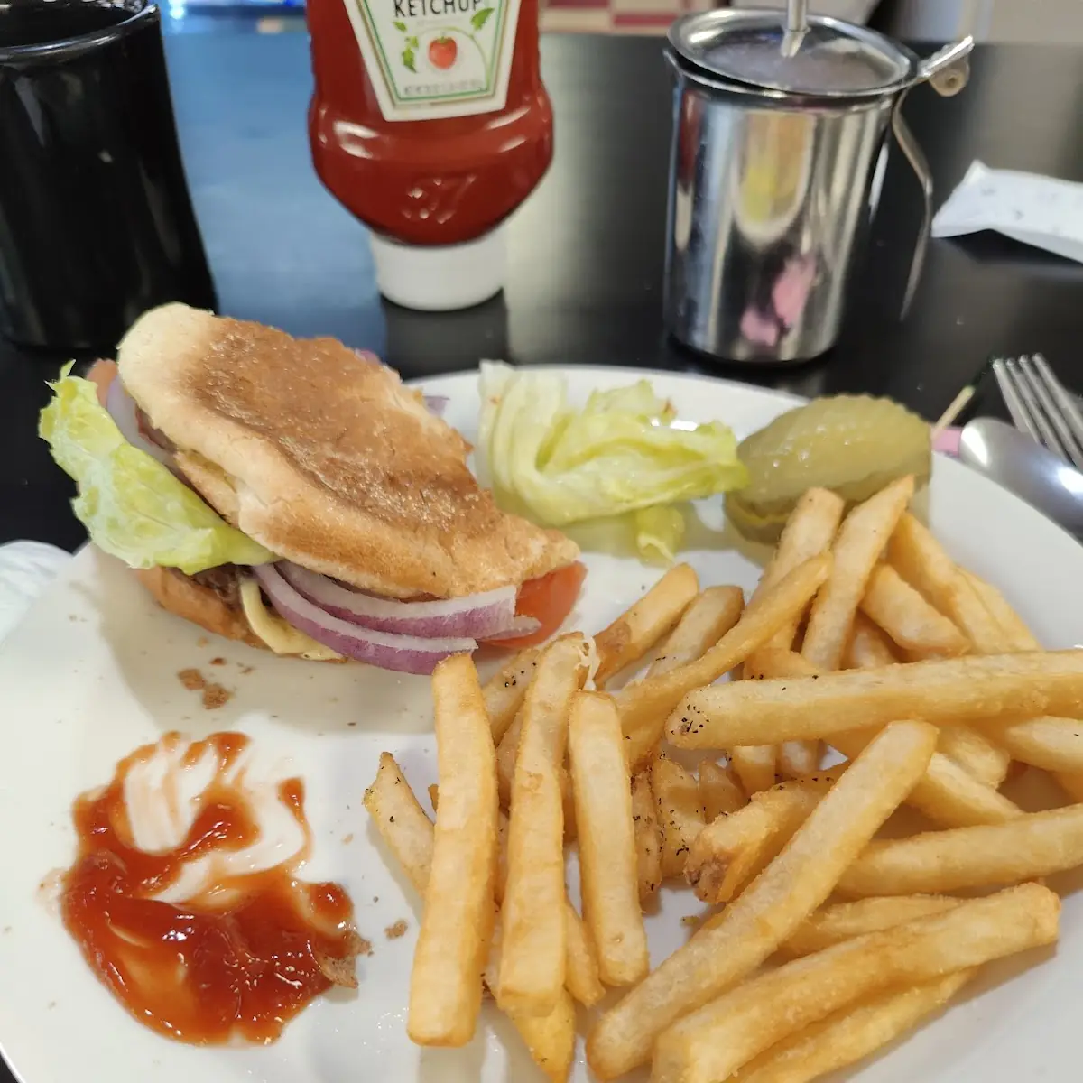 Black Angus Burger