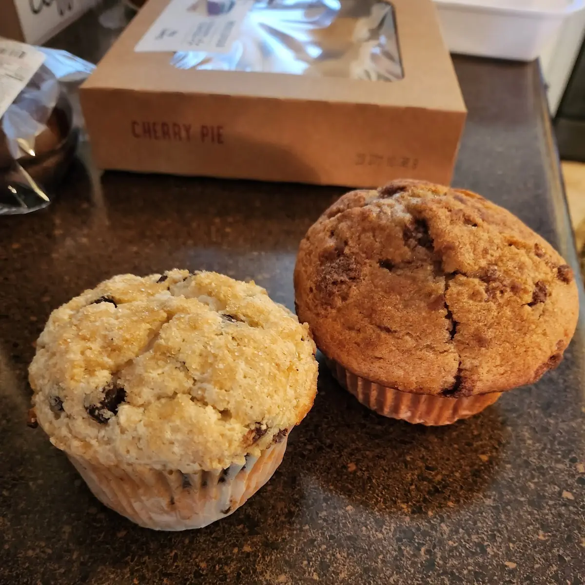 Chocolate Chip and Coffee Cake Muffins