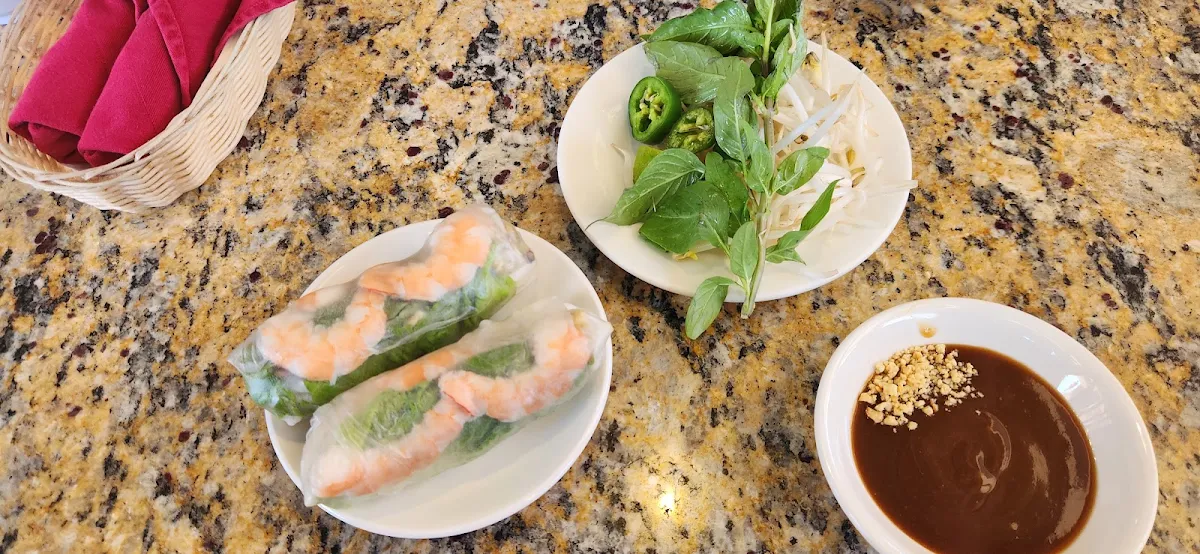 Shrimp & Pork Spring Rolls Goi Cuon