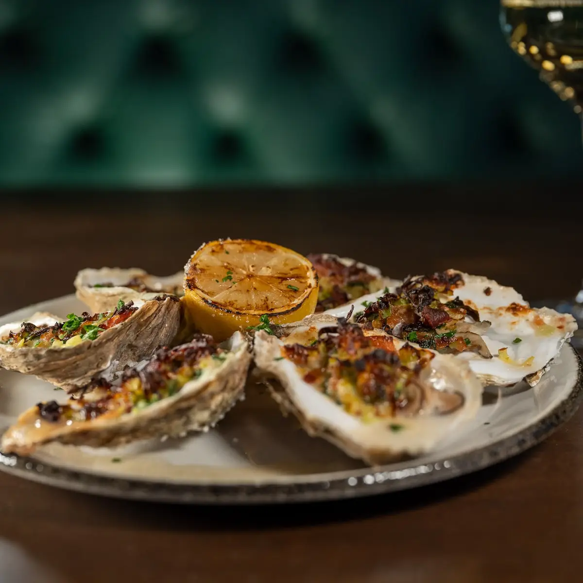 Oysters Rockefeller