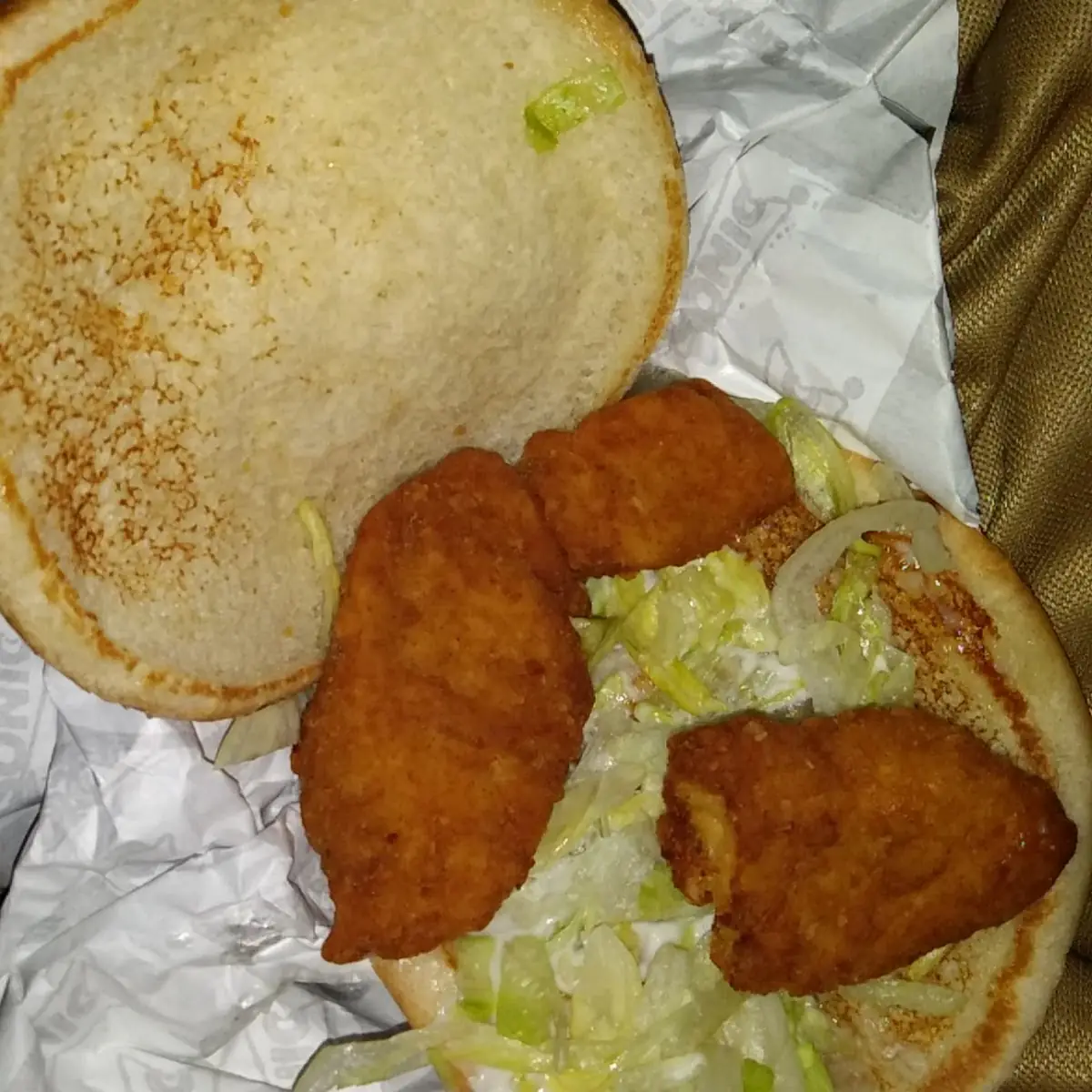 Chicken Strip Sandwich
