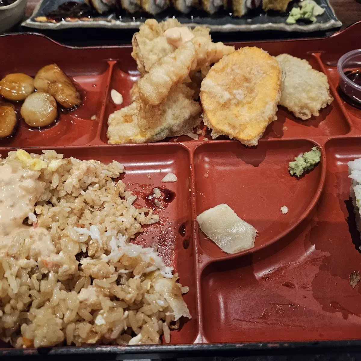 Scallop Bento Box On