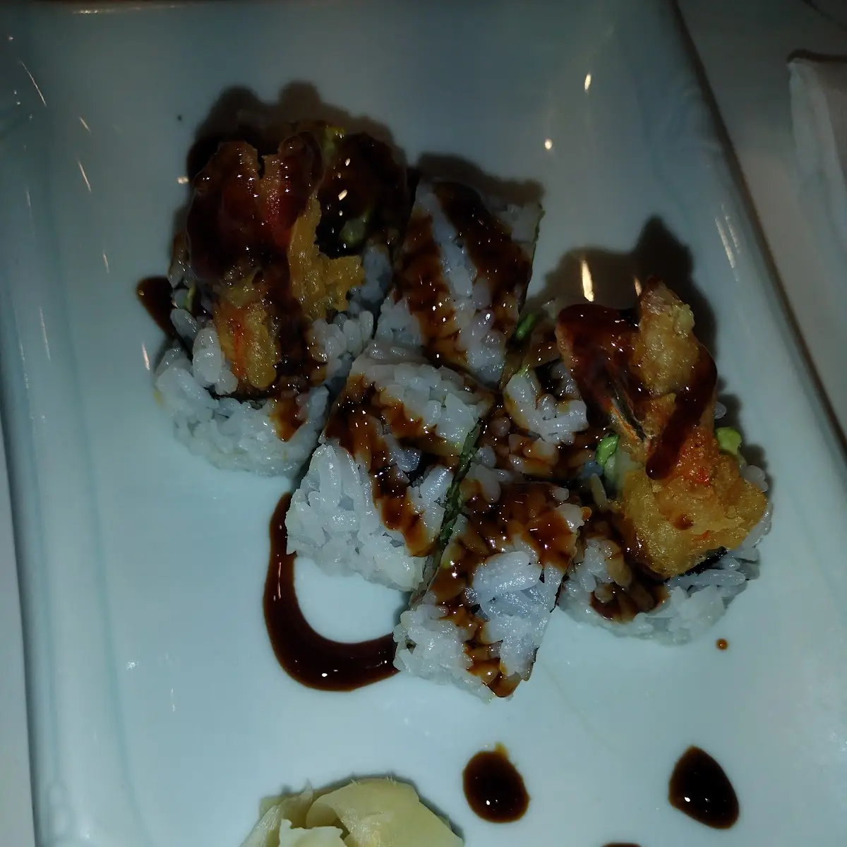 Shrimp Tempura Roll On
