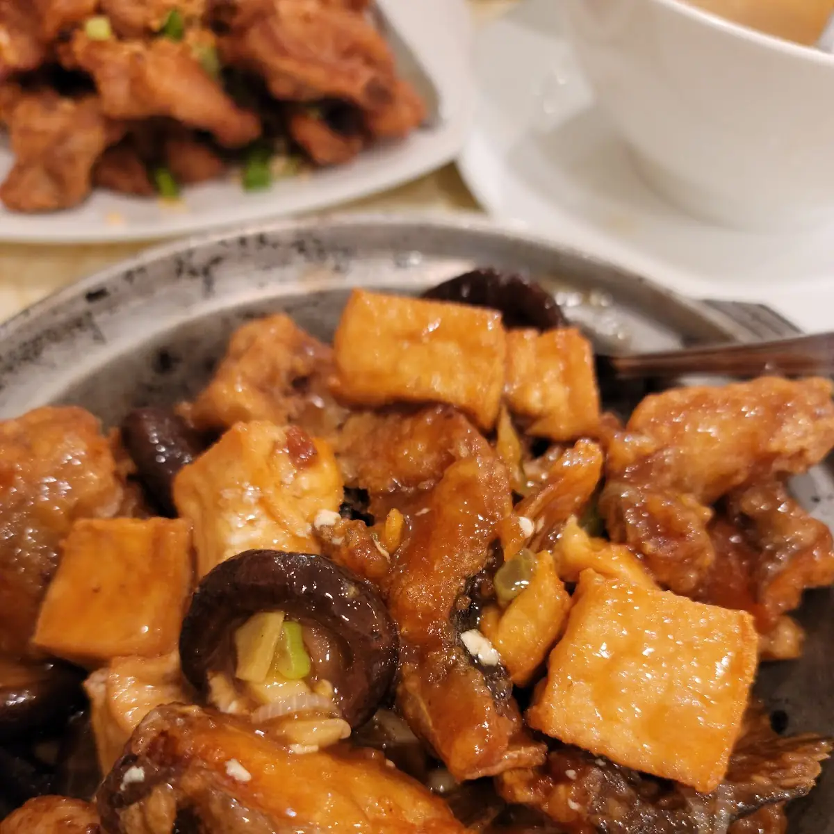 Steamed Pork Cake with Salty Fish