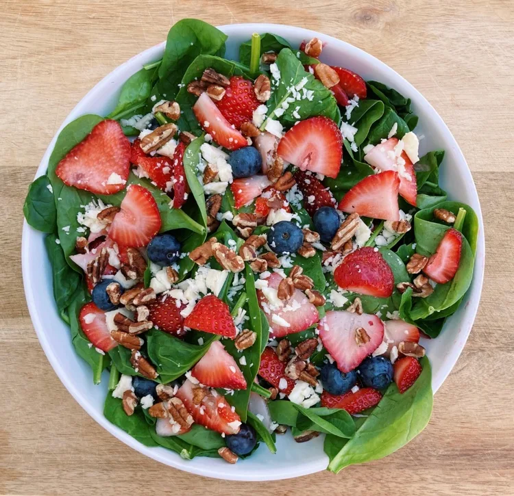 Strawberry Pecan Salad