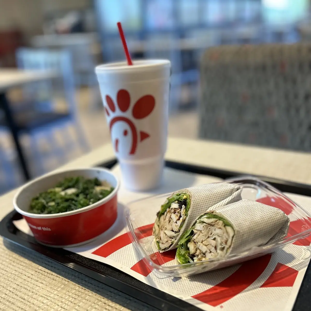 Cool Grilled Chicken Wrap