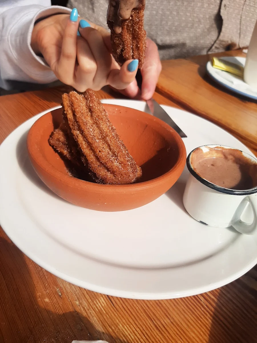 Churros Con Chocolate, Mad Mexican Restaurant