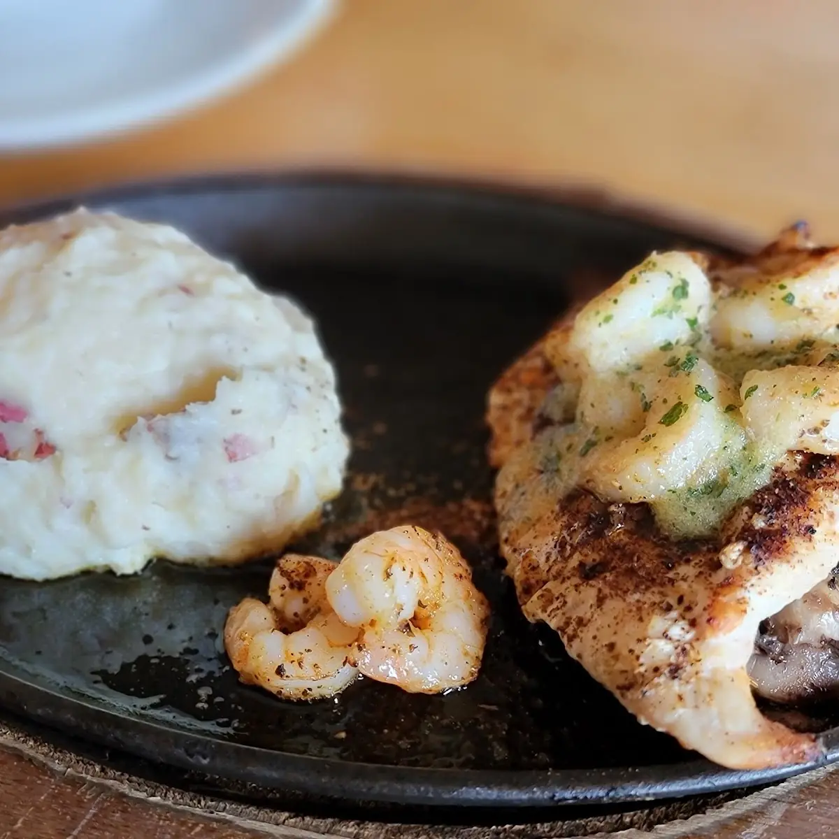 Shrimp 'N Parmesan Sirloin