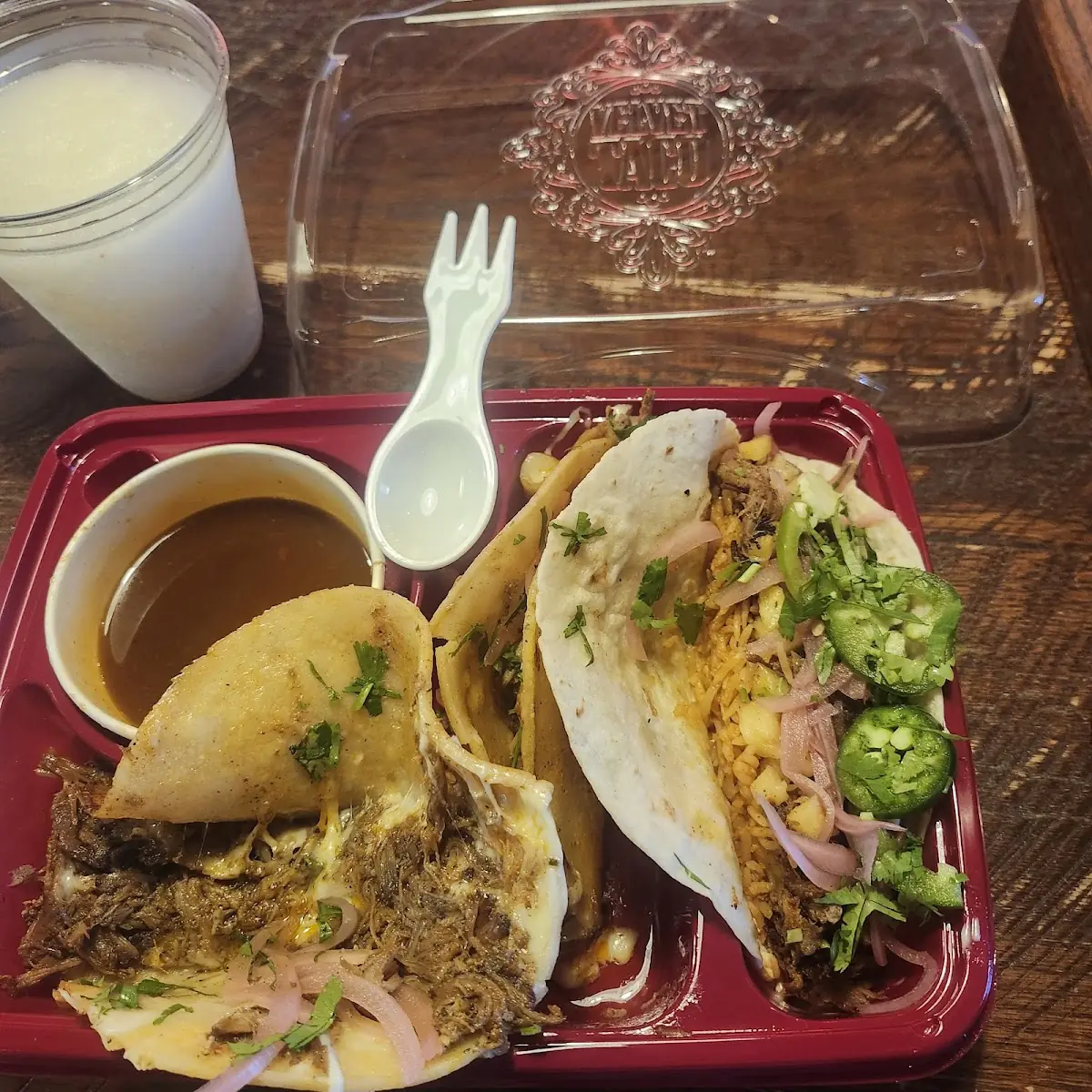 Korean Fried Rice Taco
