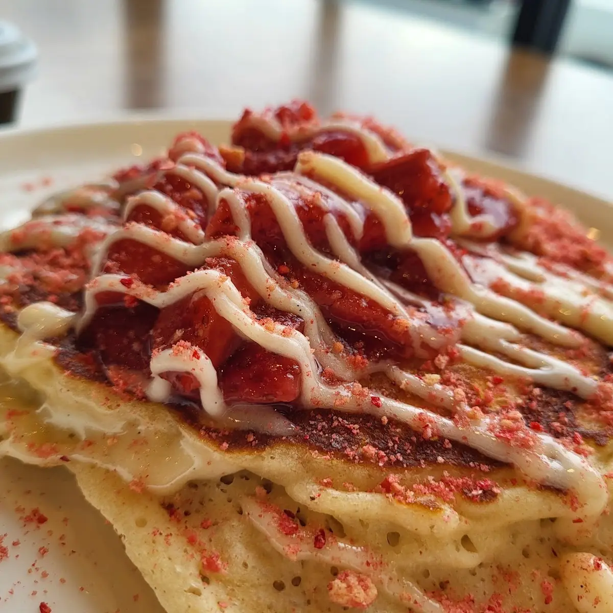 Strawberry Shortcake Pancakes