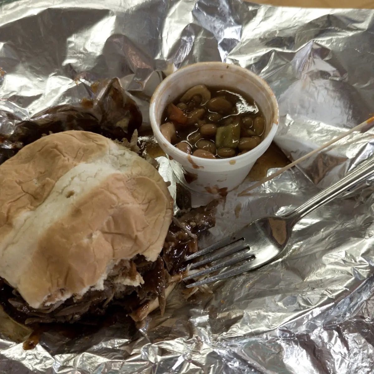 Barnyard BBQ Sandwich