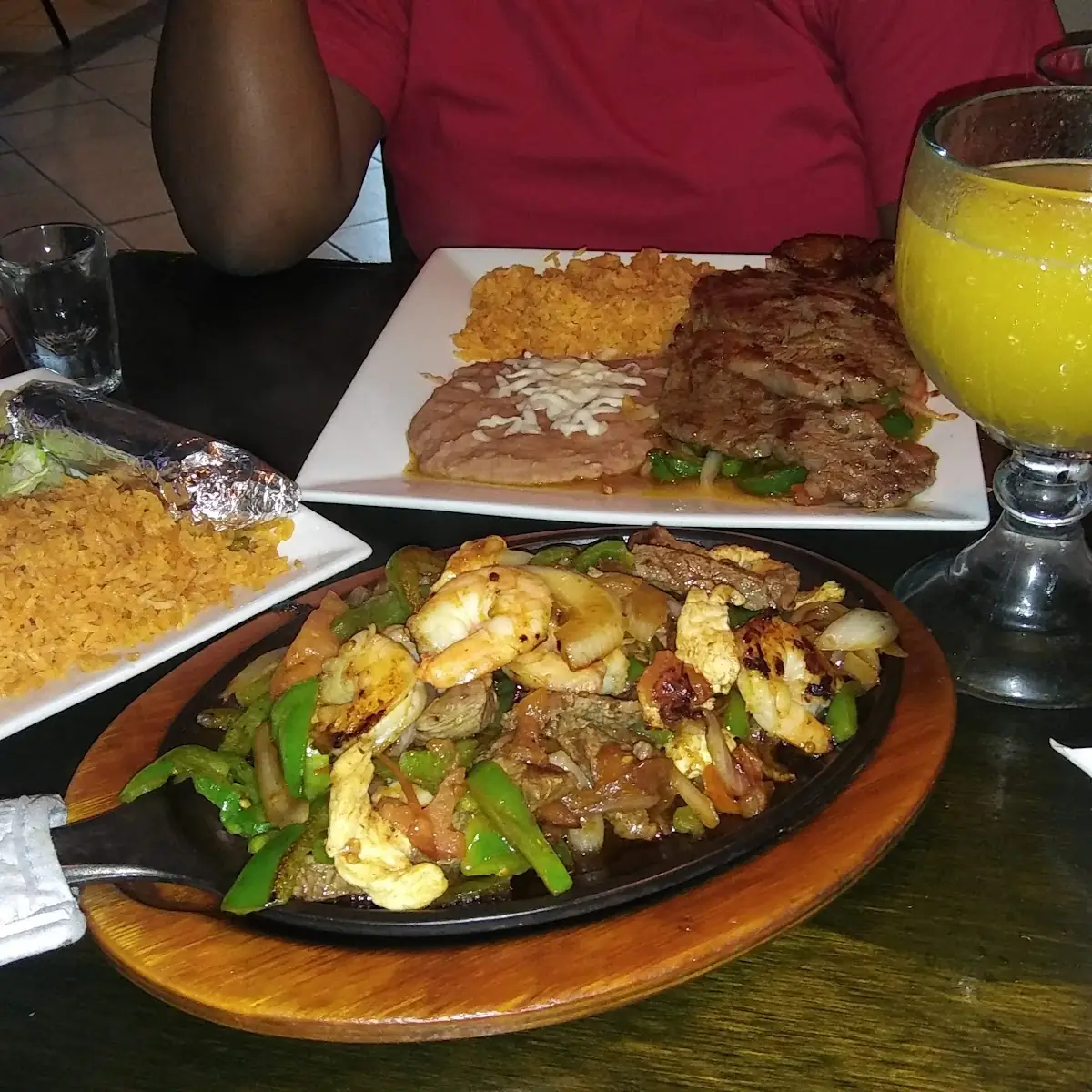 Texas Fajitas and Steak