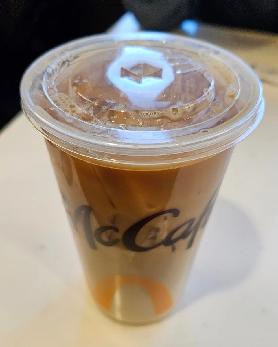 Large Ice Coffee, McDonald's