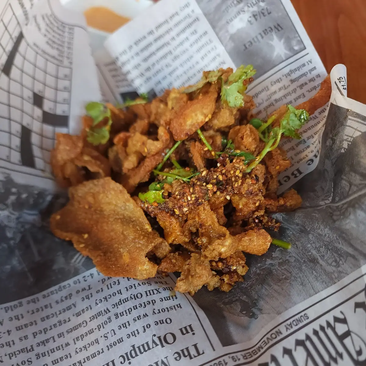 Fried Chicken Skins