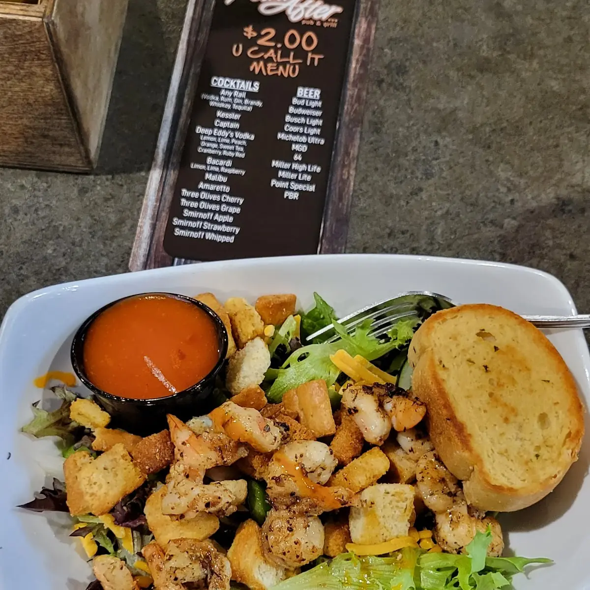 Garden Salad with Grilled Chicken