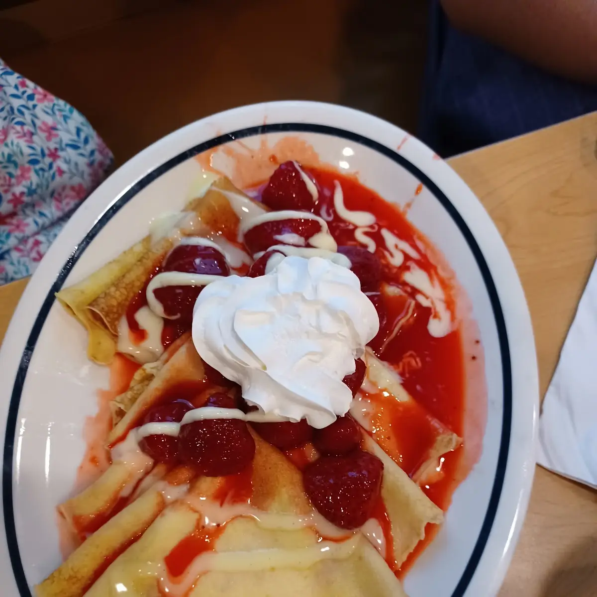 Strawberry Crepes