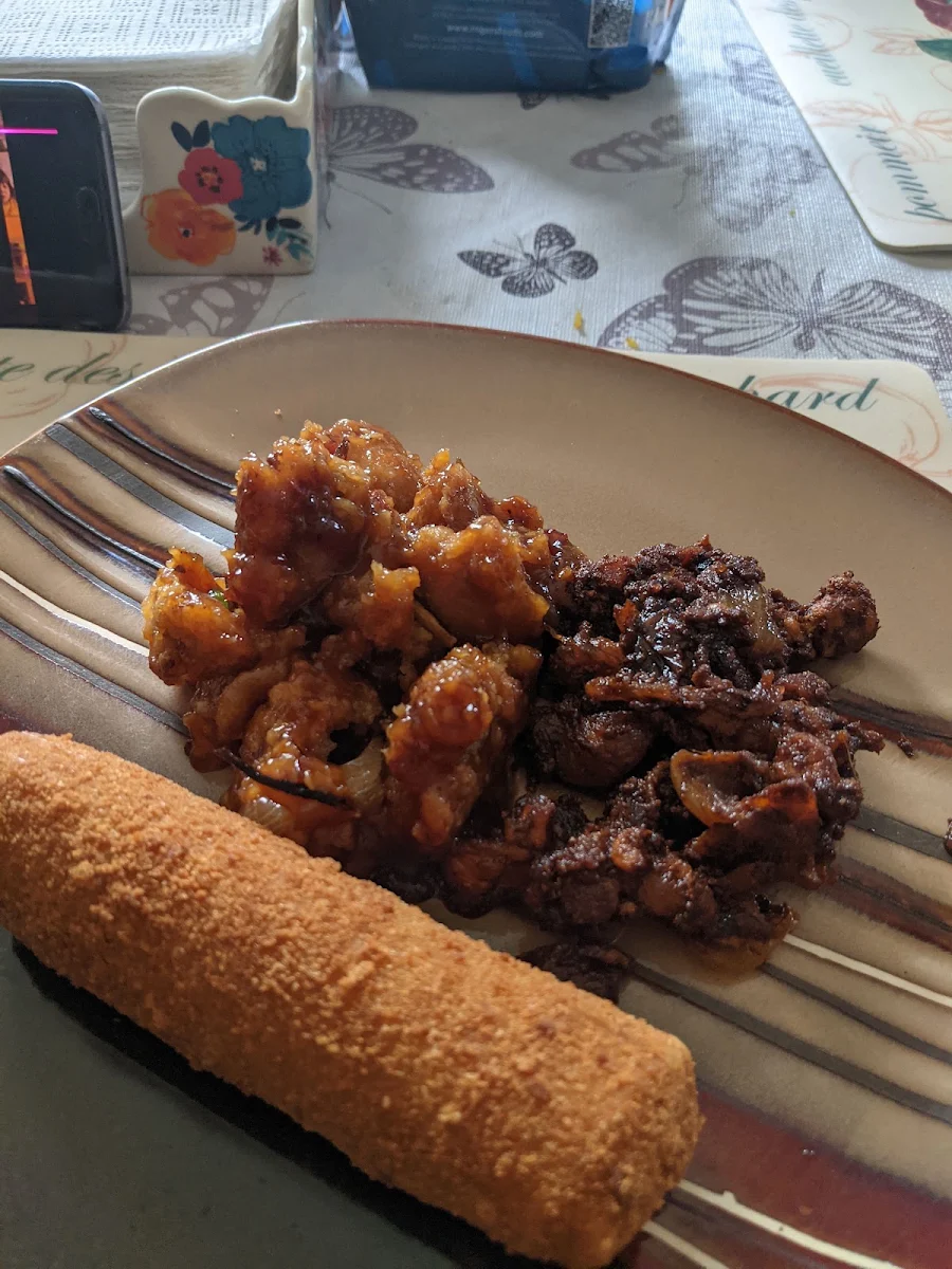 Mutton Roll and Deviled Chicken, Rouge Bakery