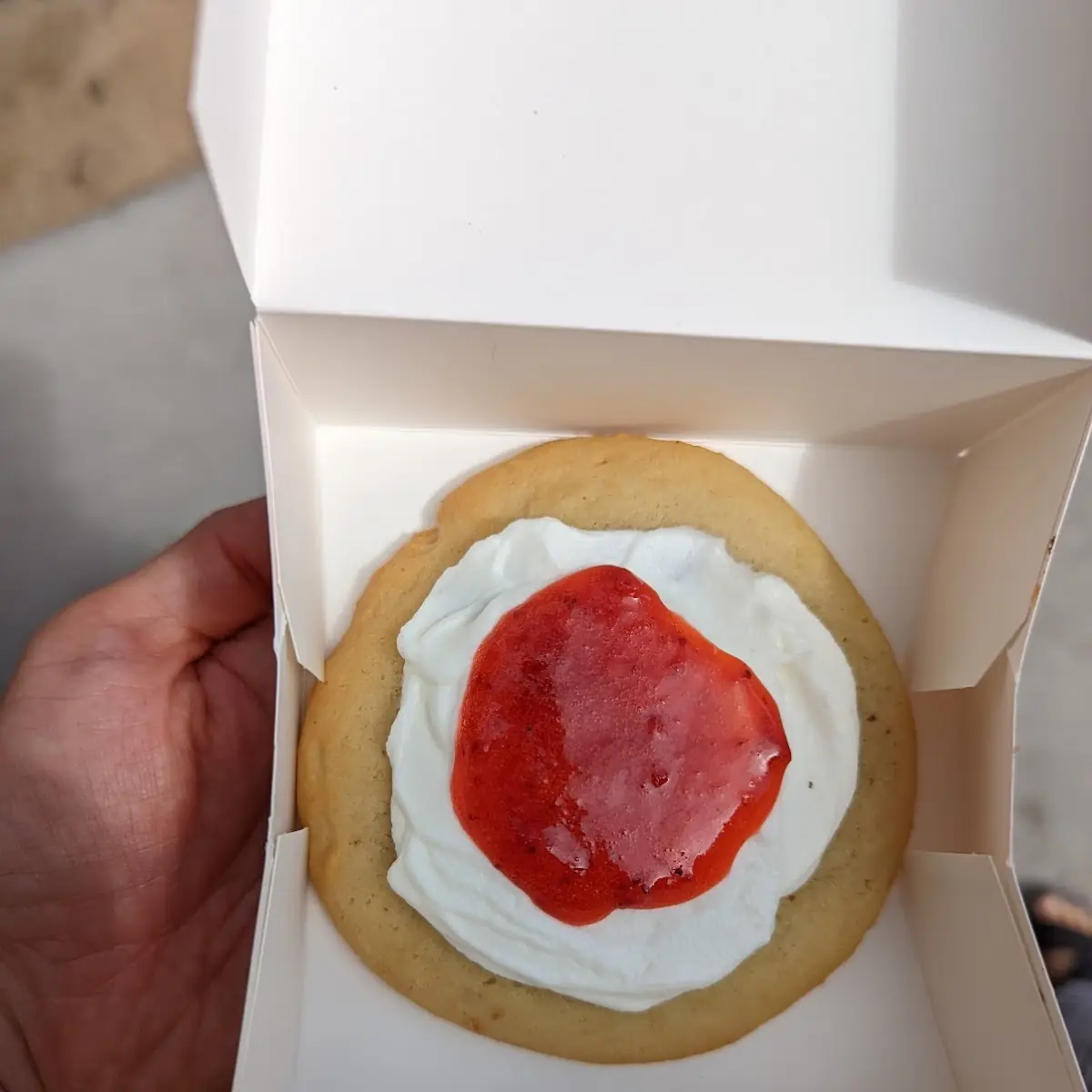 Strawberry Shortcake Cookie