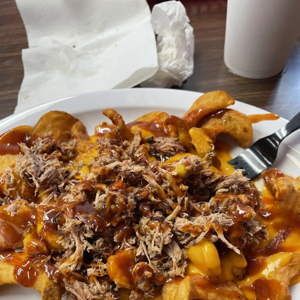 BBQ Cheese Fries